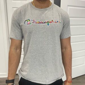 Champion International Gray T Shirt